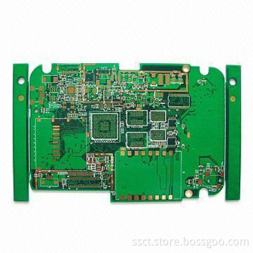 Multilayer PCB with Electronic Flash Gold and 8mil Hole Size
